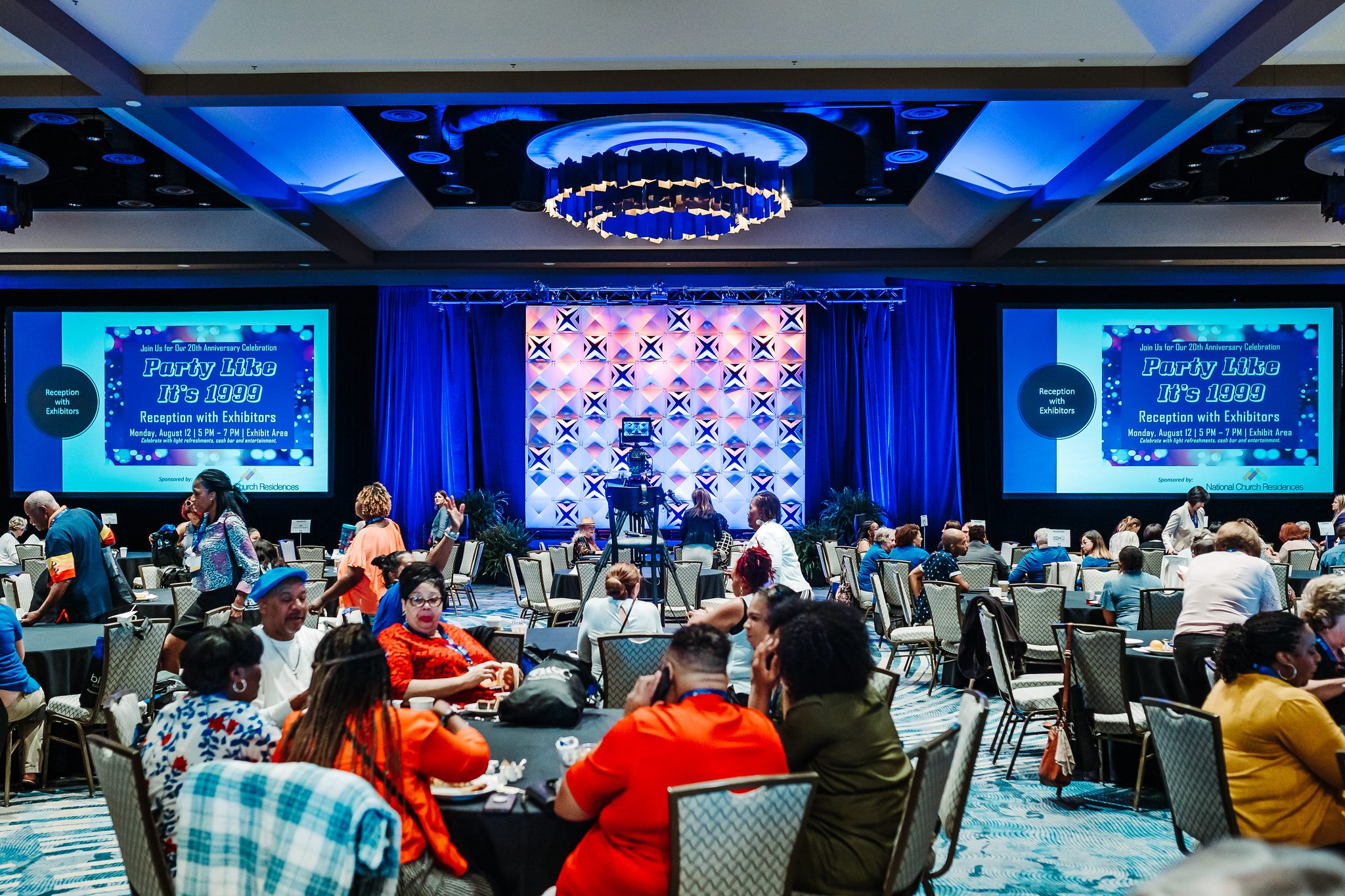 Natural light and architectural details at the Gaylord Rockies Resort