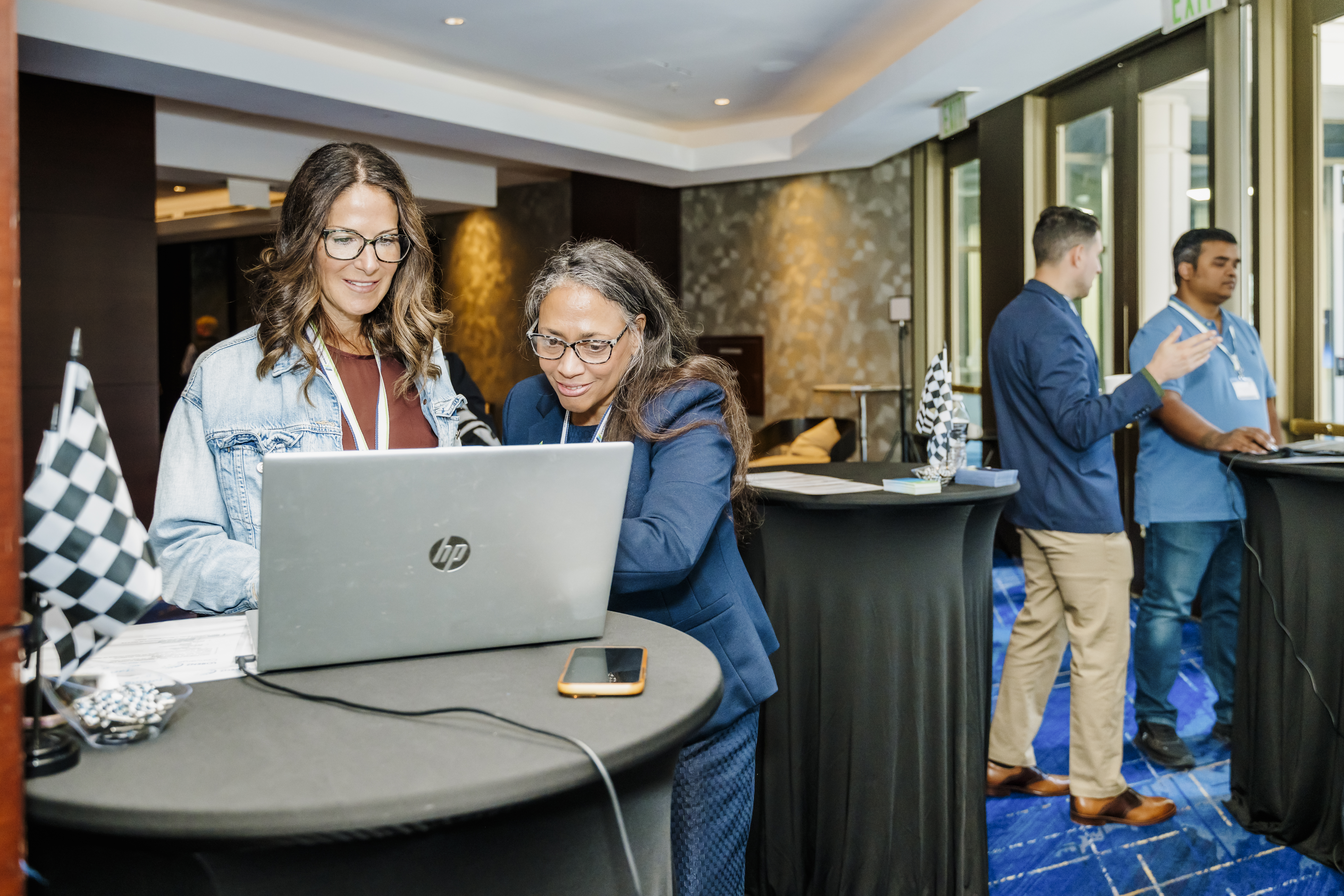 Conference photography detail shot at Denver corporate event