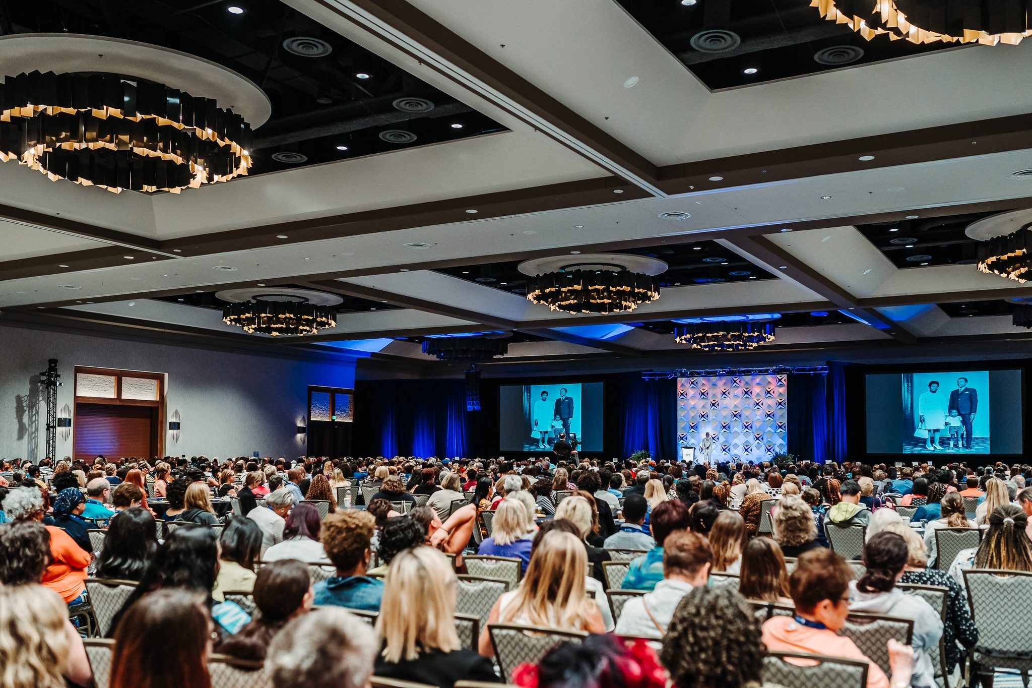 Event photography at the Gaylord Rockies - networking and candid moments