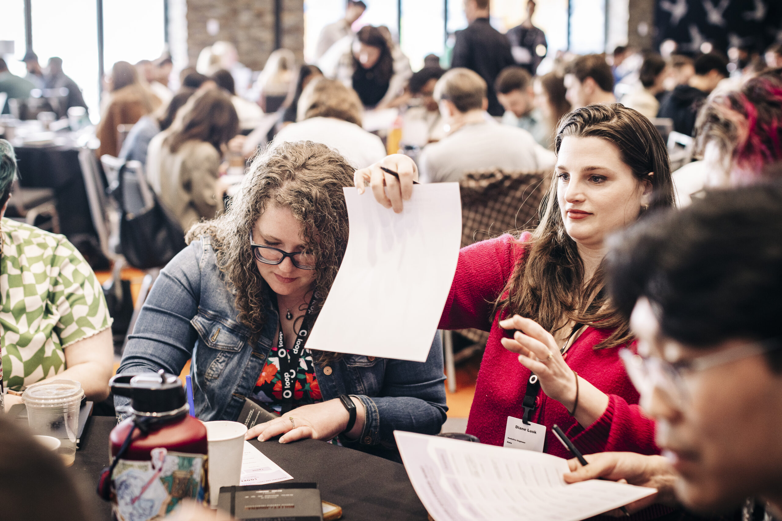 Denver corporate event photography showing team collaboration