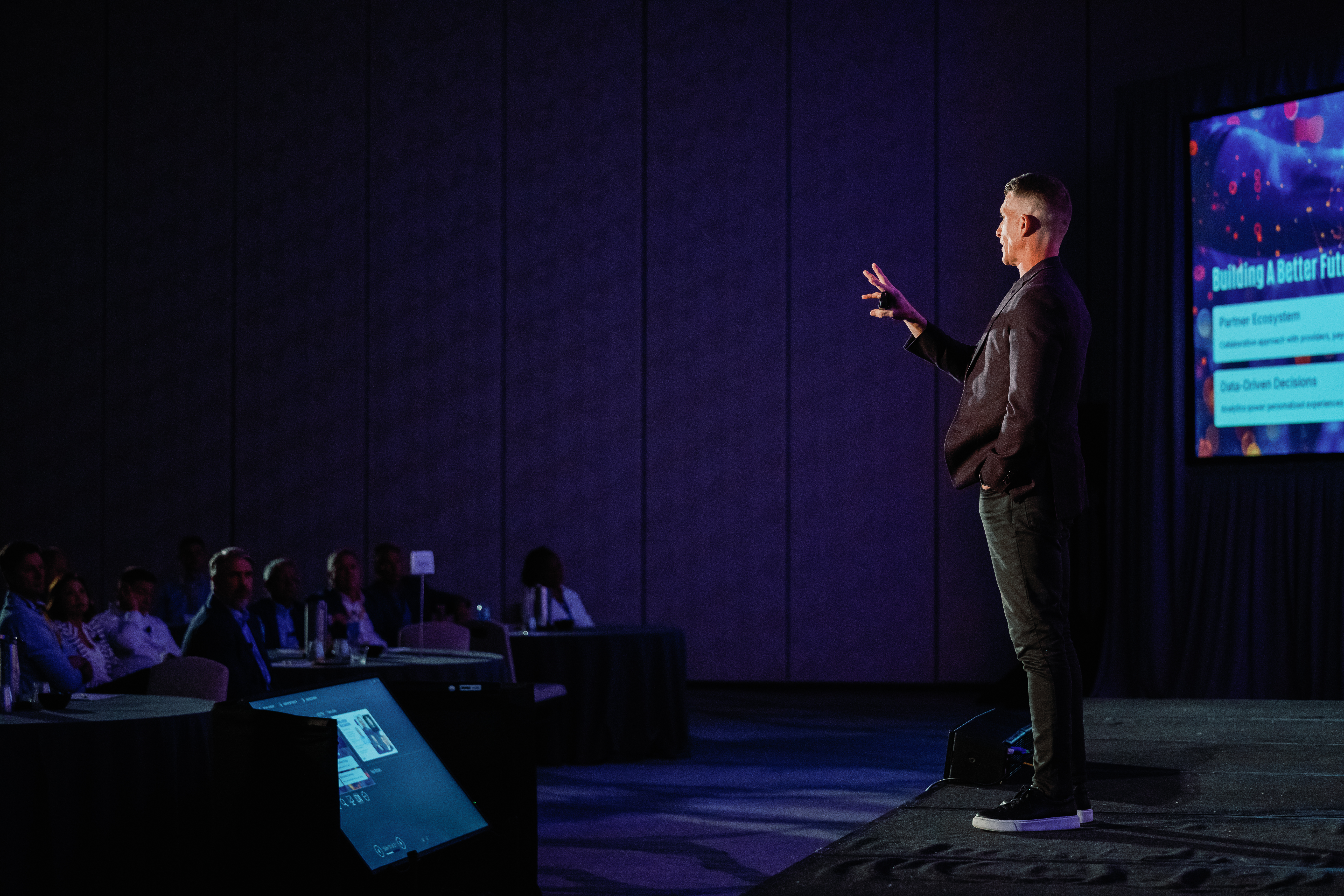 Professional event photography at Colorado conference venue