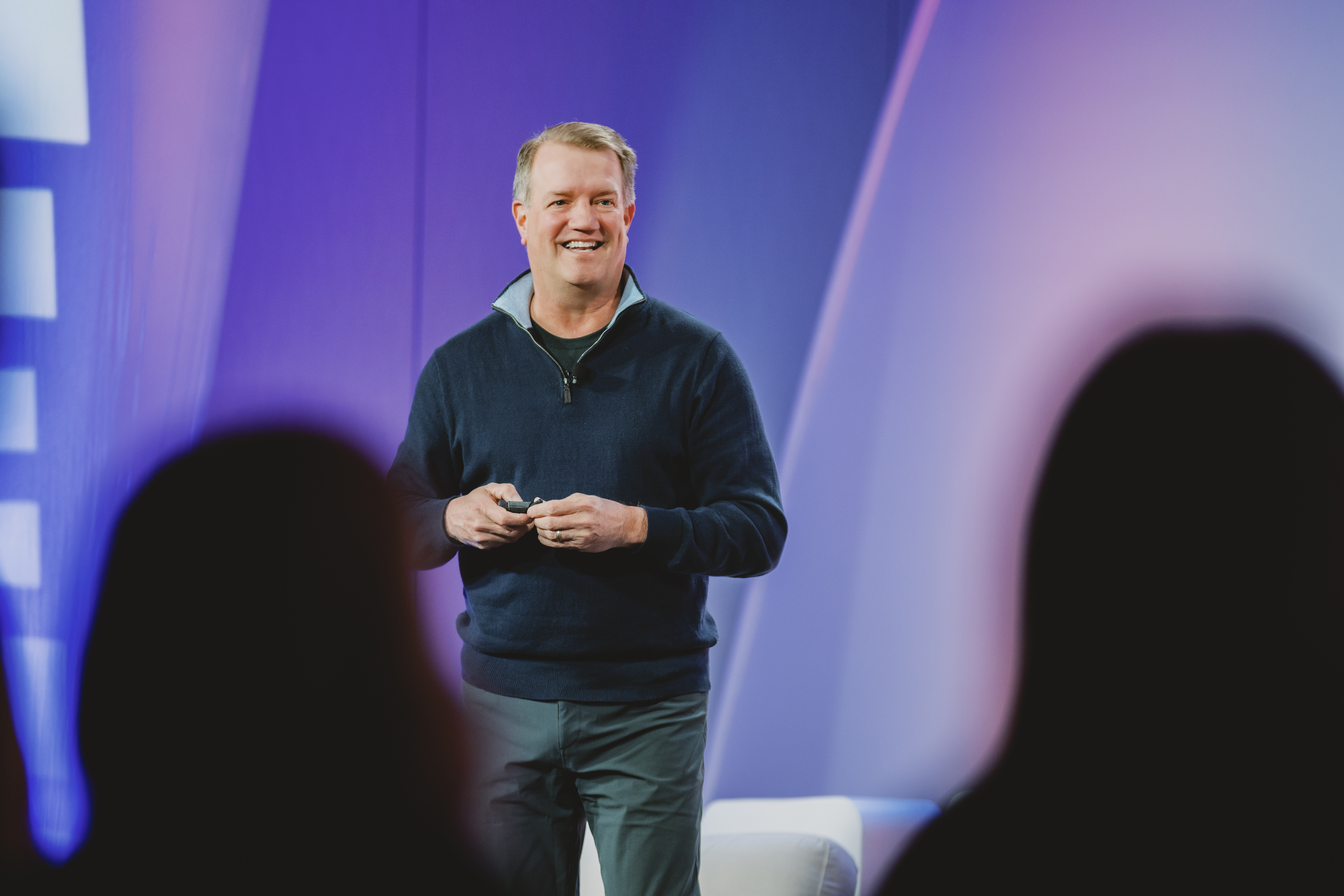 Attendee portrait at professional conference by From the Hip Photo