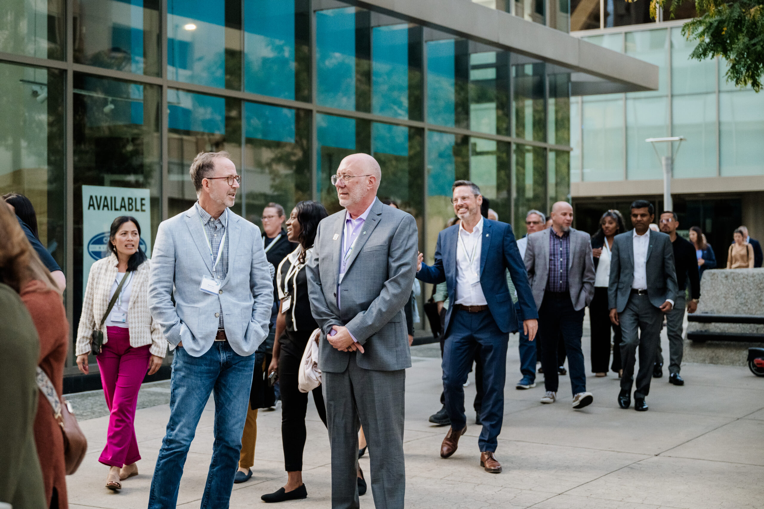 Professional conference photography capturing keynote presentation in Denver
