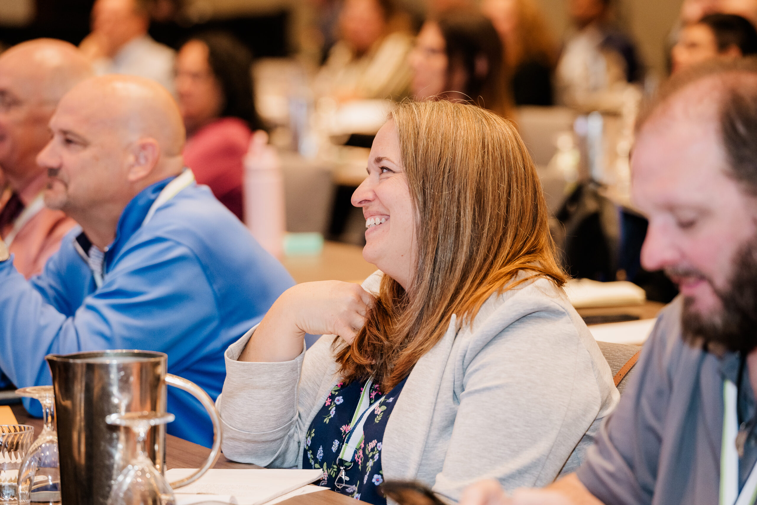 Conference photography detail shot at Denver corporate event