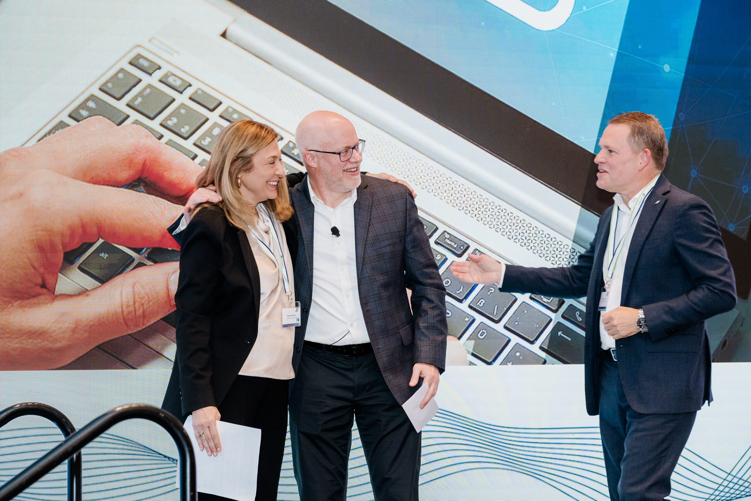 Attendee portrait at professional conference by From the Hip Photo