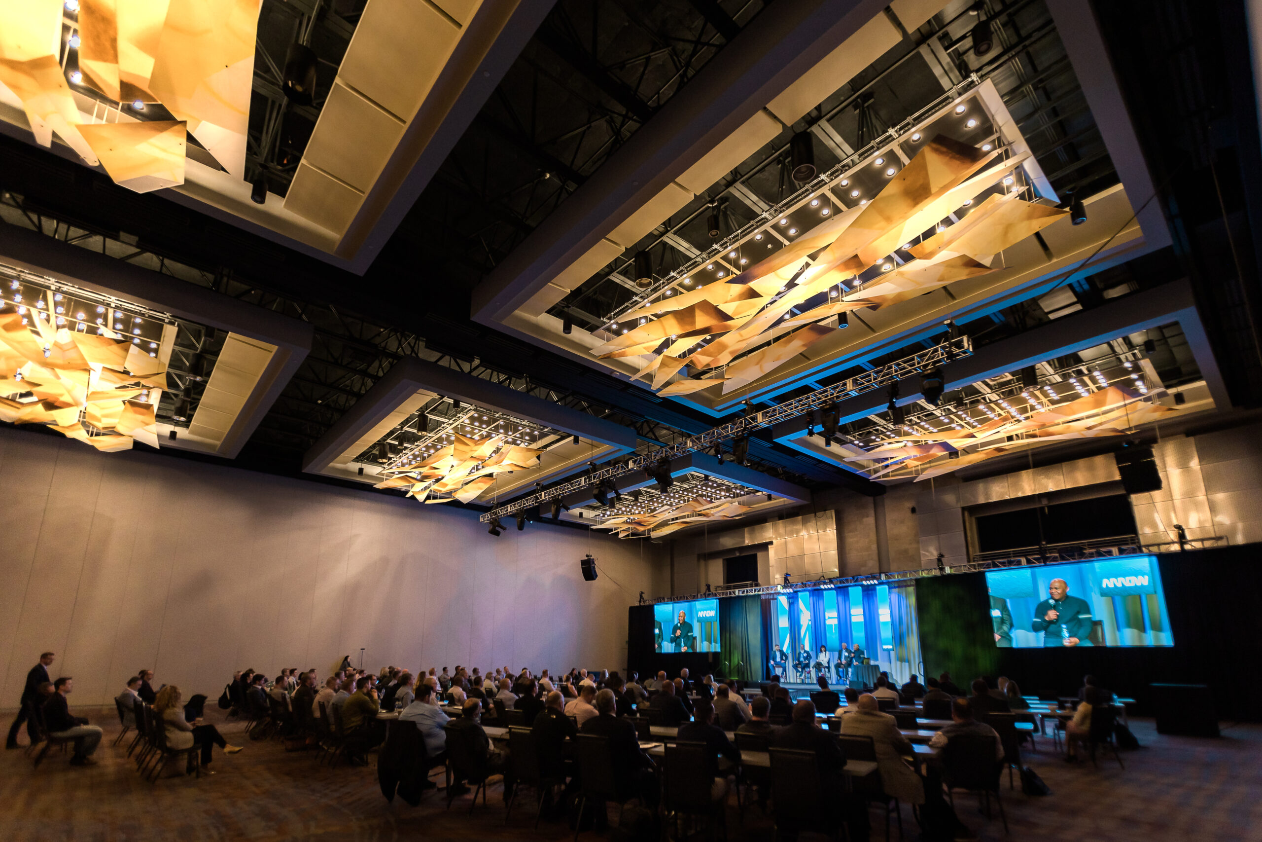 Corporate event photography at Colorado convention venue by From the Hip Photo