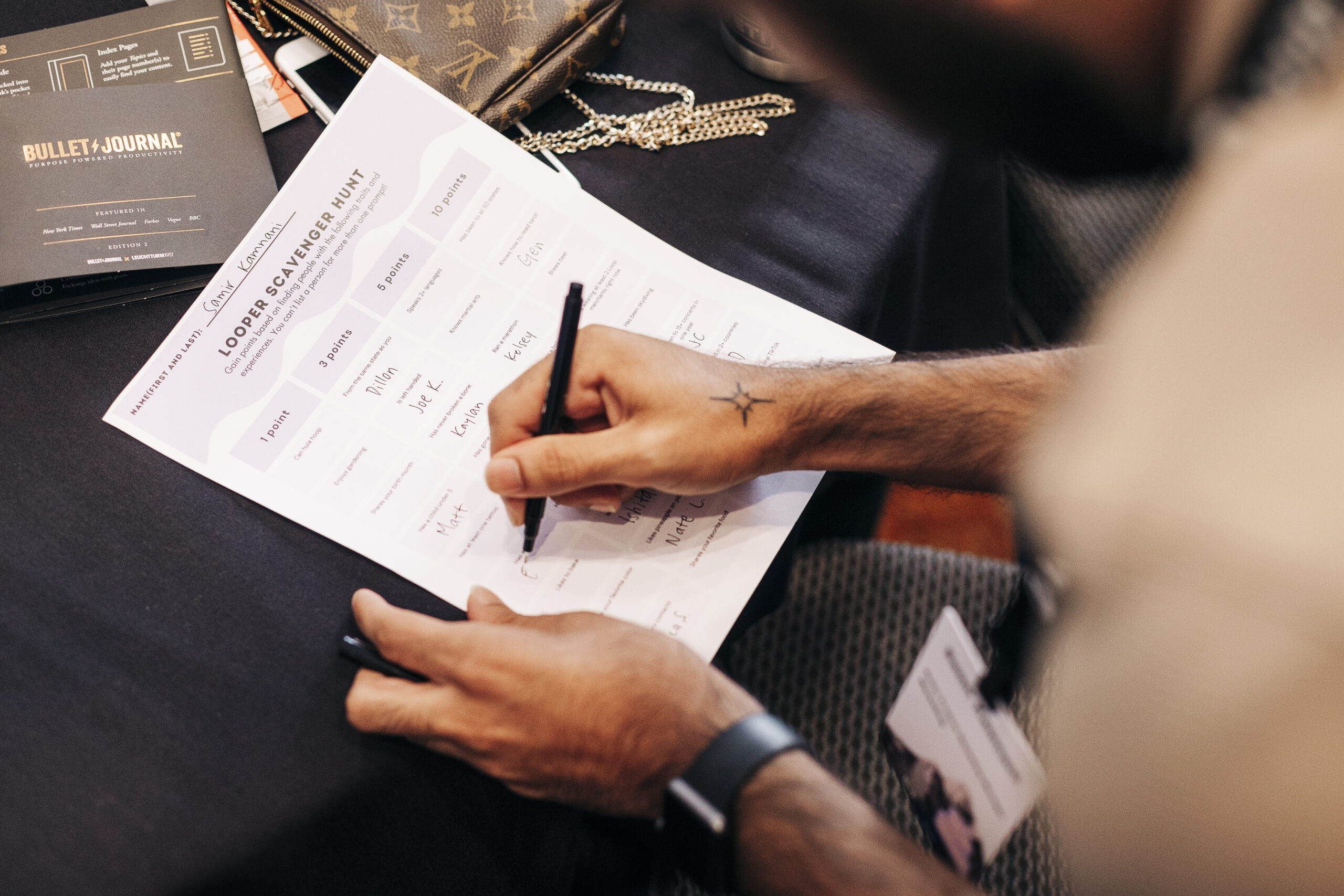 Event photography capturing speaker presentation at Denver conference