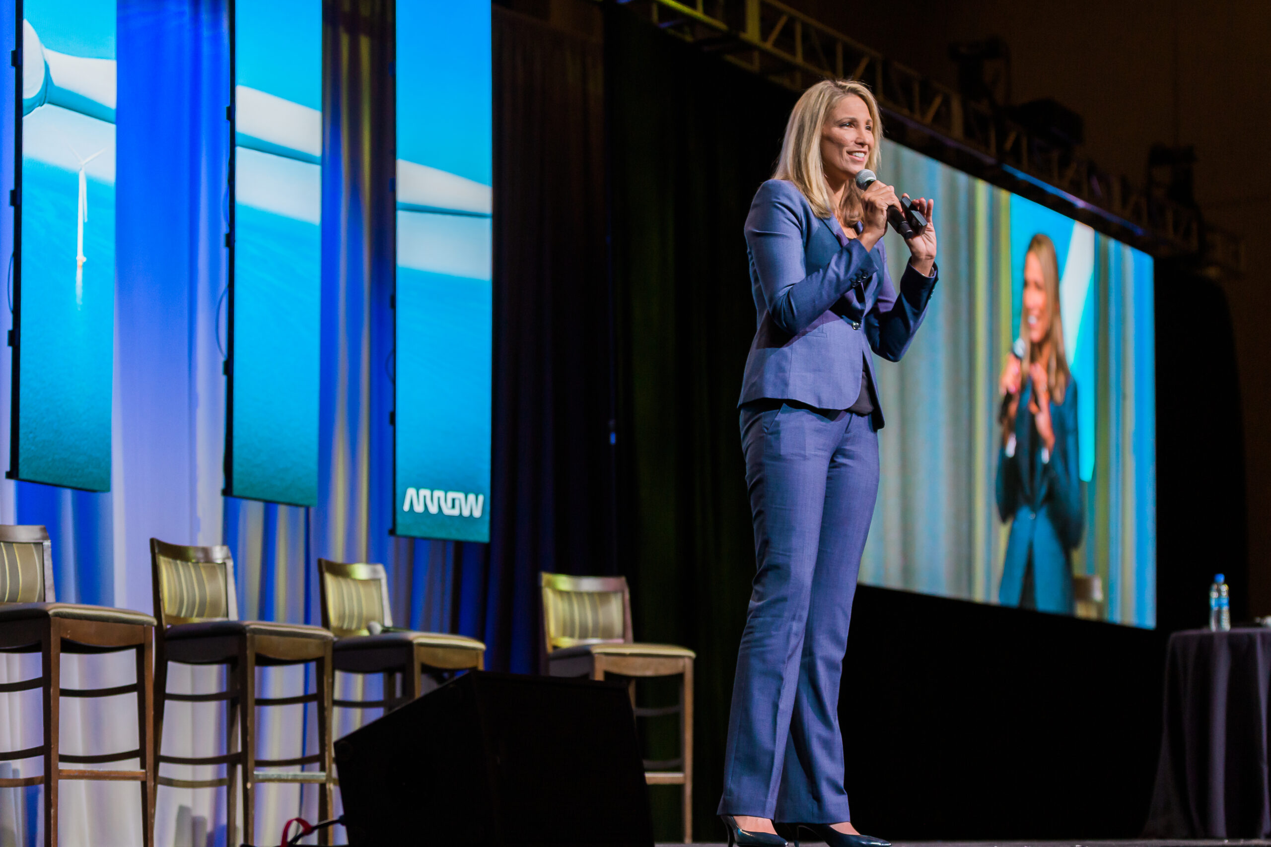 Conference networking reception photography by From the Hip Photo