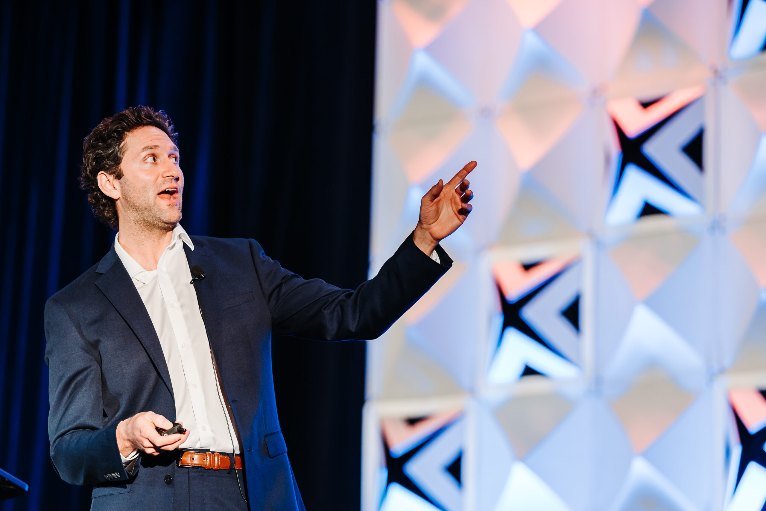 Trade show exhibit hall photography at Denver convention