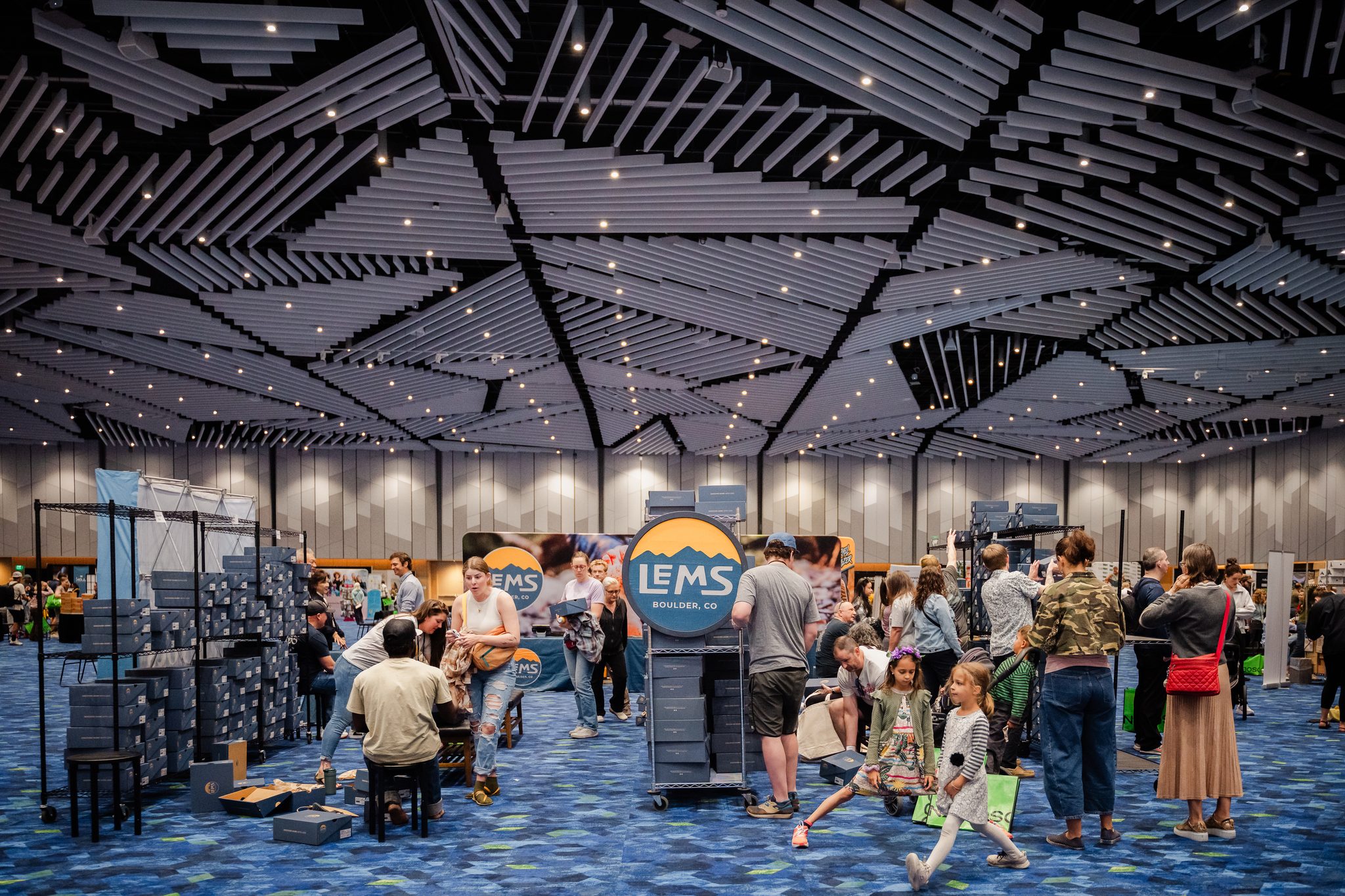 Conference attendees and networking at the Colorado Convention Center photographed by From the Hip Photo